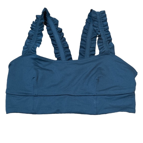 Like New - FP Movement Stay Centered Sports Bra - size Small  - New Navy - Picture 4 of 6
